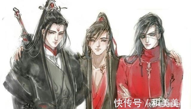 夷陵老祖@墨香铜臭笔下的三大主攻,洛冰河最爱哭,魏无羡又混进来了