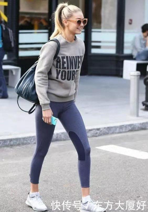 谁说穿裙子才会有气质今春就兴“瑜伽裤”，塑形显瘦太有范