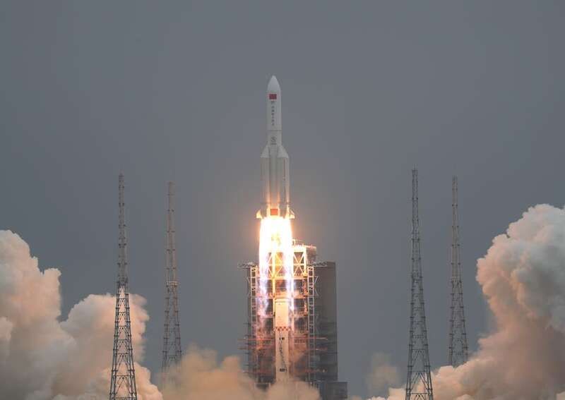 现场目击天和核心舱发射:一飞冲天!中国迈向空间站时代