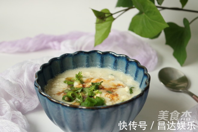 黄豆|自制豆腐脑，1把黄豆就“搞定”，几乎0失败，早餐来一碗真舒服