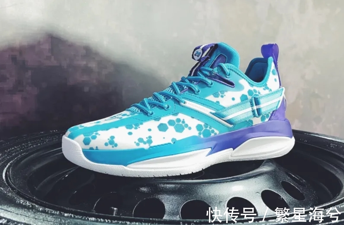 魔术贴 海沃德安踏GH3战靴正式亮相,网友:安踏属实是把配色玩明白了!