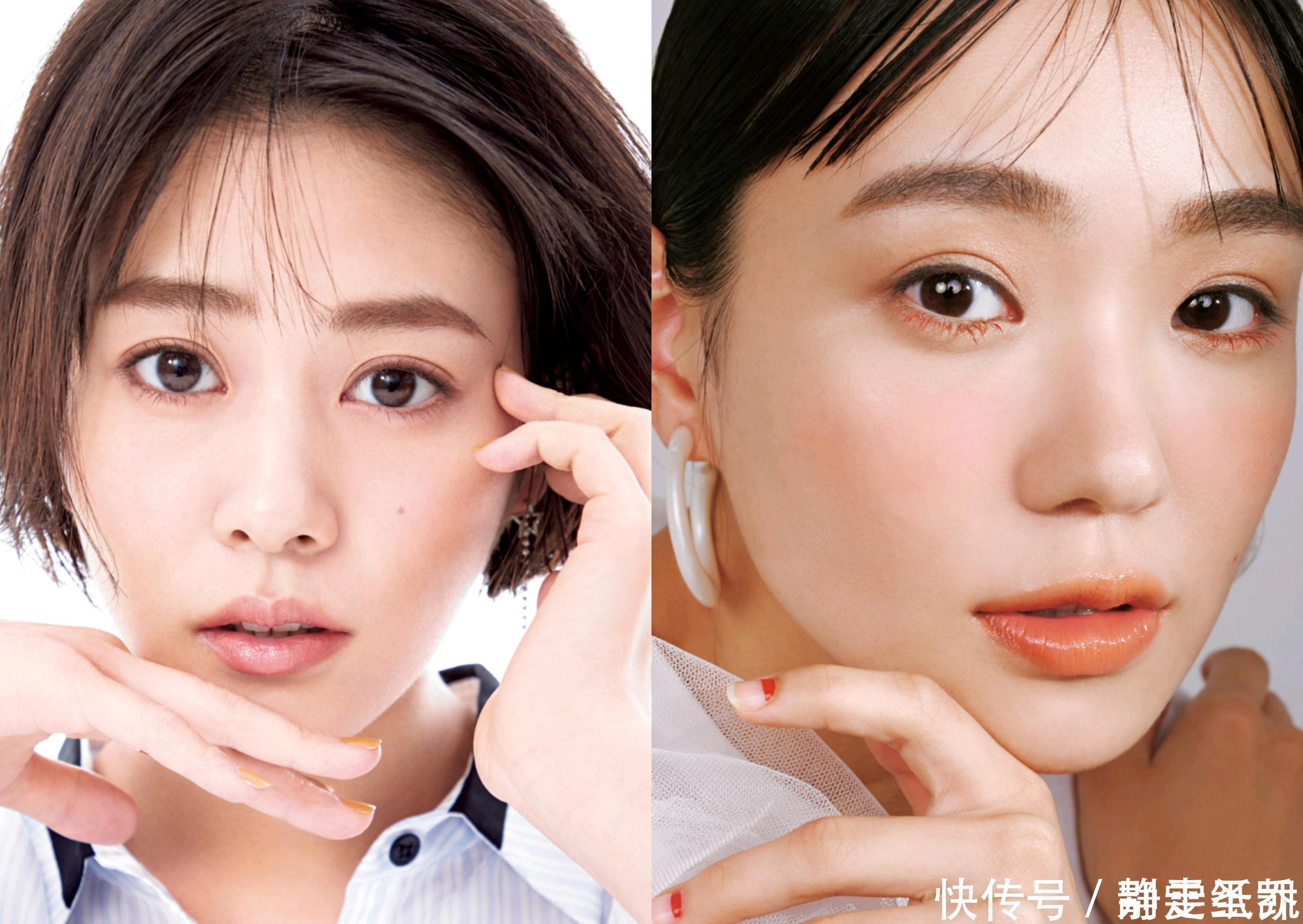 特征|脸上有这3处“特征”的女生,不太适合露额头,有刘海看着更女神