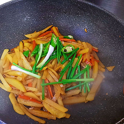 醋溜土豆丝