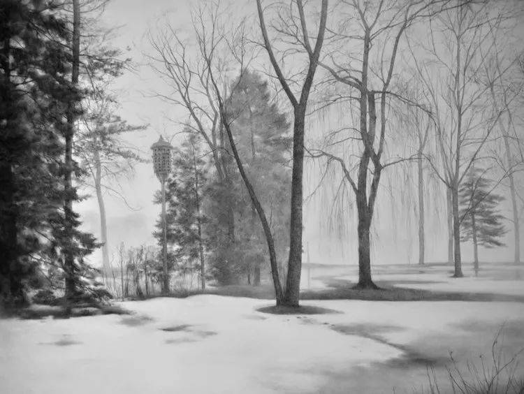 KerryBrooks&美女画家KerryBrooks的素描柔和细腻、造型准确、层次丰富