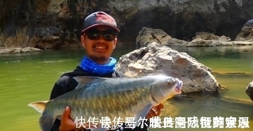 大鱼|和朋友深山钓鱼,意外钓上“奇鱼”,鱼鳞大,颜色也特别,什么鱼