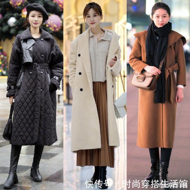 子女生|今年火了一款大衣叫:“过膝不过踝”,时髦保暖又高级,谁穿谁美