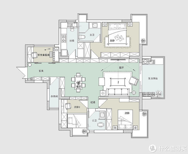 色系|日式风格装修真的太温馨了，全屋原木色系，看上去干净整洁，喜欢