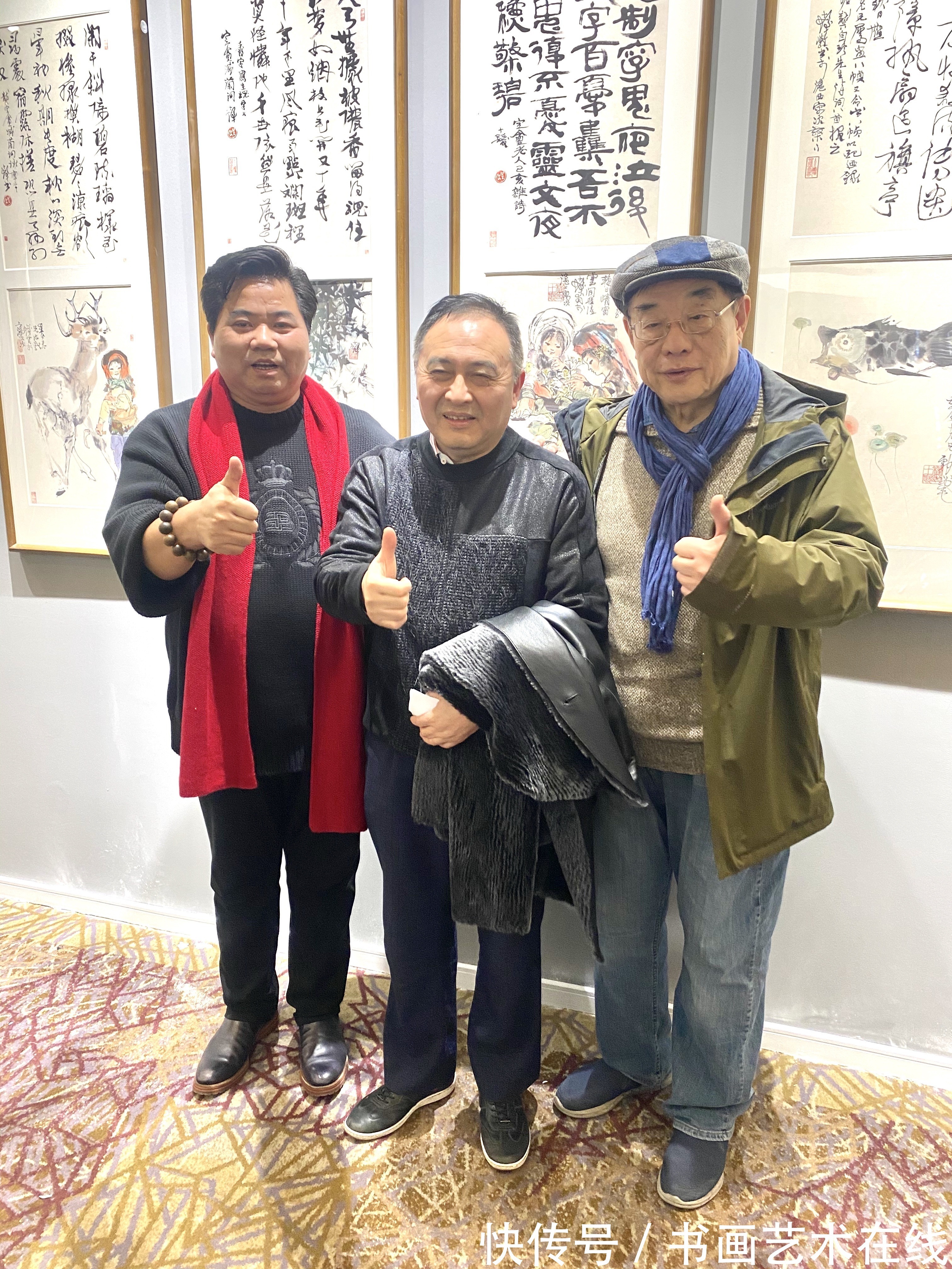 墨画&著名国画大师朱祖国与众多知名好友合影你肯定没见过!