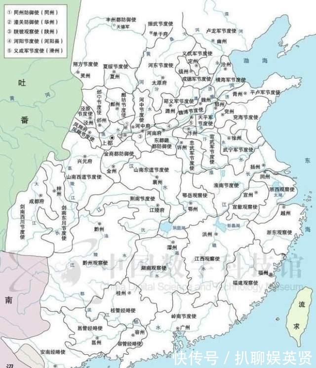 吐蕃|从地图看唐朝疆域：200多年的风云变化，中华民族的高光时刻