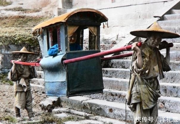 长相|罕见的晚清上色照,宫女长相让人不想看第二眼,图五是真正贵妇人