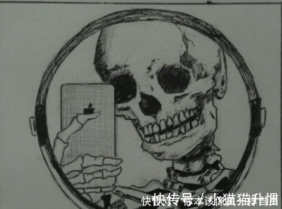 心情$美术生作画表达心情,完成后惊呆众人,网友:这是个有故事的人