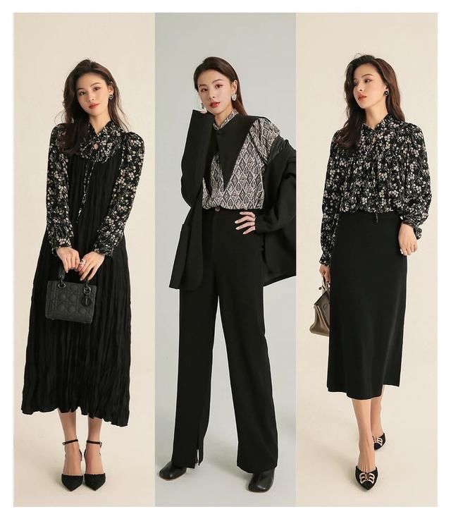 2021年初春这样配色穿搭，优雅知性显气质，美得高级又有魅力