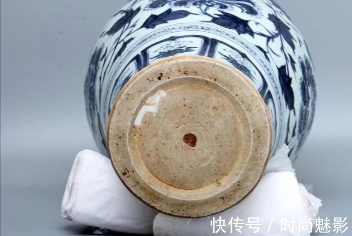 缠枝牡丹|崔凯:仿元青花梅瓶,可谓用心良苦!