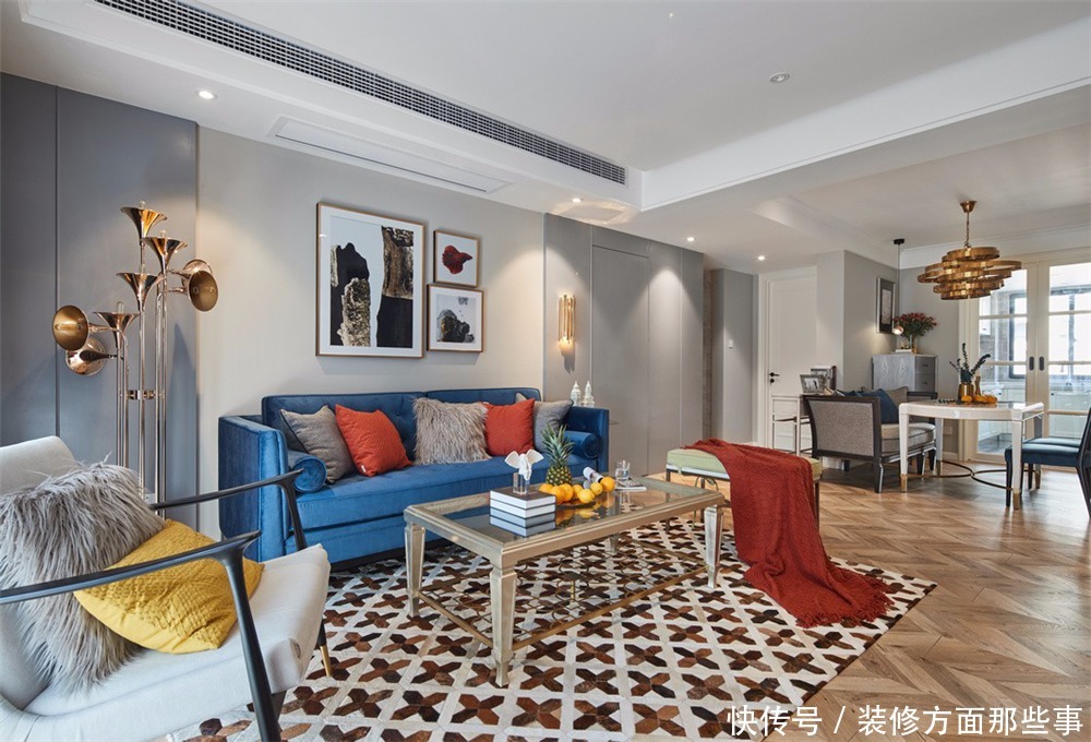 二居室|83平混搭风二居室,来了一次室内的踏春之旅