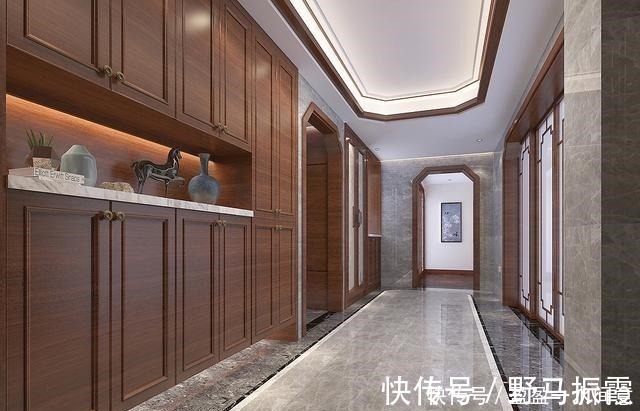 豪华|老婆不喜欢住别墅,于是我们买了两套平层打通,豪华感比别墅不差!