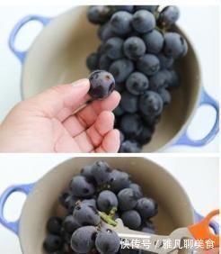 洗葡萄,只用盐水洗等于吃虫卵,果农教你1招,葡萄皮都能直接吃