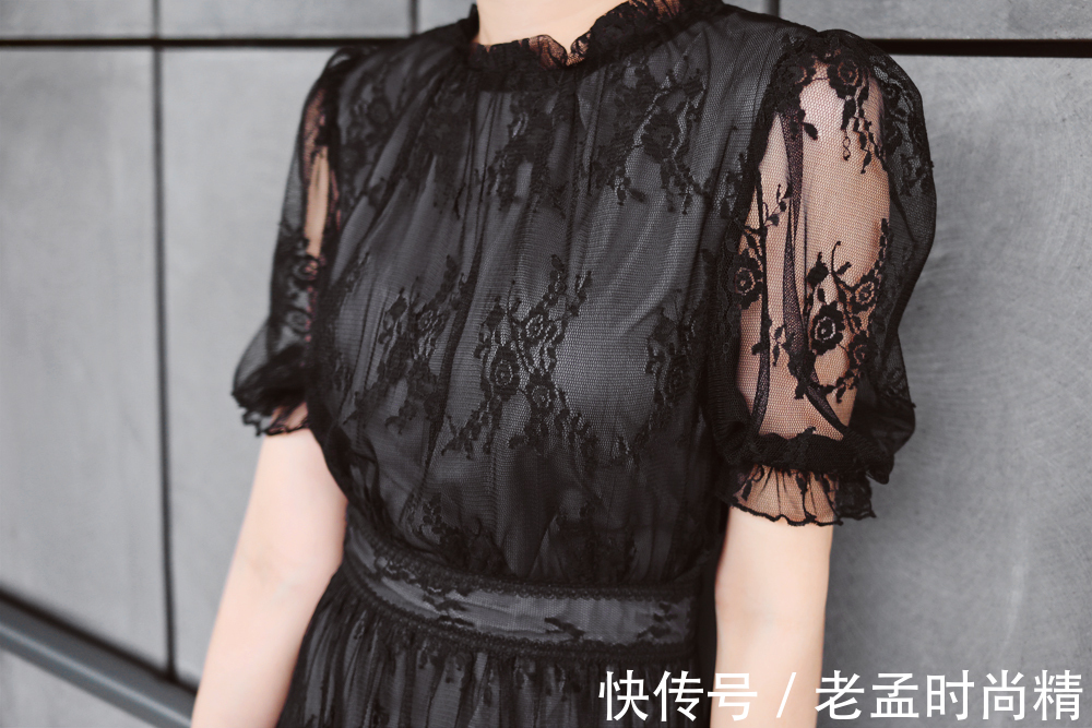 淑女|这条裙子也太仙了吧,无论年龄大小,都能展现出浪漫温柔的淑女感