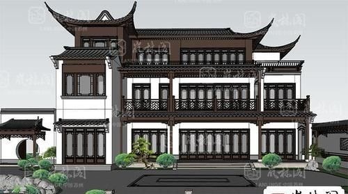 施工|太牛了!这种独特传统四合院,让您的豪宅,成为村里面最靓的仔