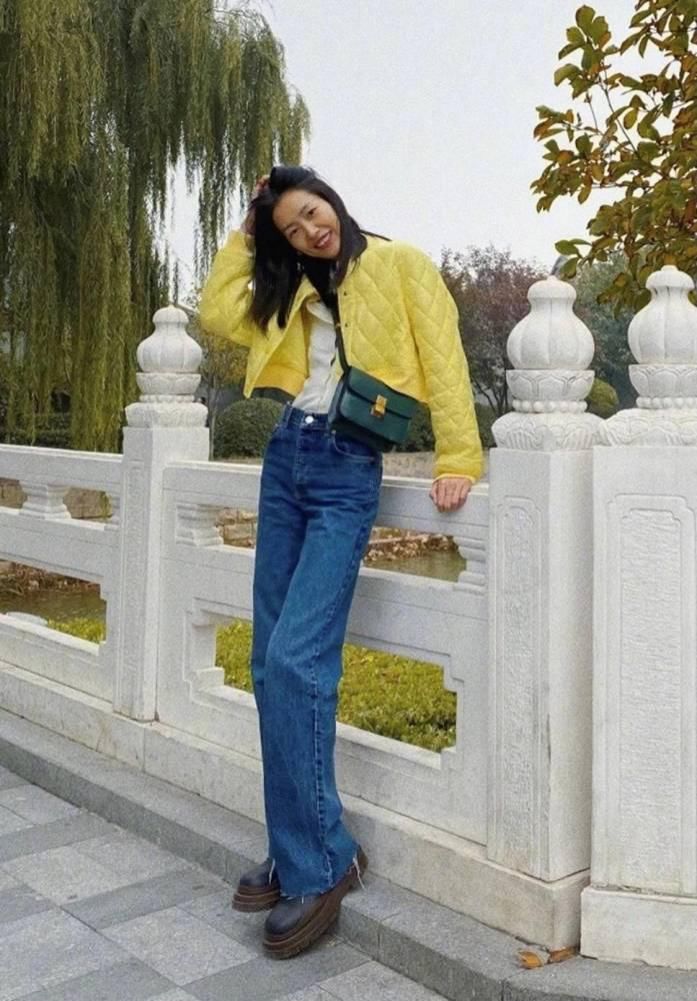 穿搭|刘雯的秋冬搭配参考性太高了!穿棉衣配高腰裤,大长腿真让人惊艳