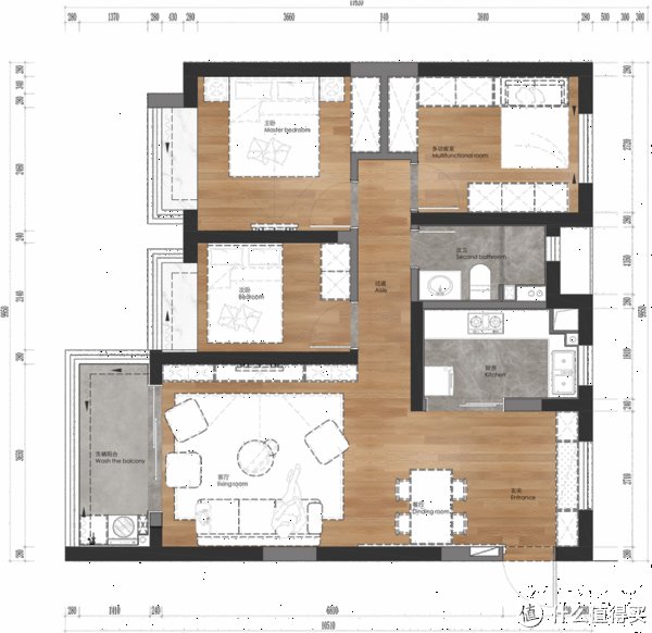 客厅|上海独居女性75㎡的家，户型虽小，一个人住，却也住出了幸福感