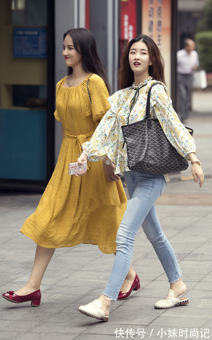 美衣 重庆街拍,这几款美衣掀起潮流感,美出天际