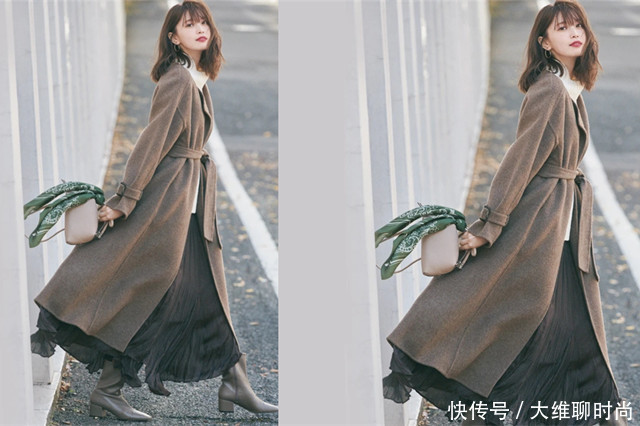 大衣如何搭配,别错过日系轻熟风,简约大气又提升品位