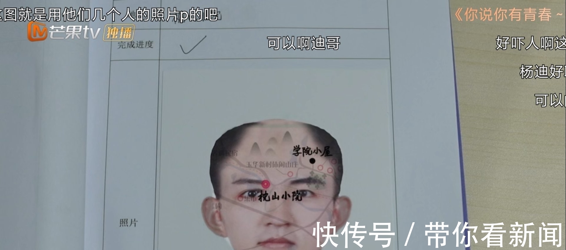 芒果台又翻车，未经允许将素人照片放入节目还P成秃头，本人发声