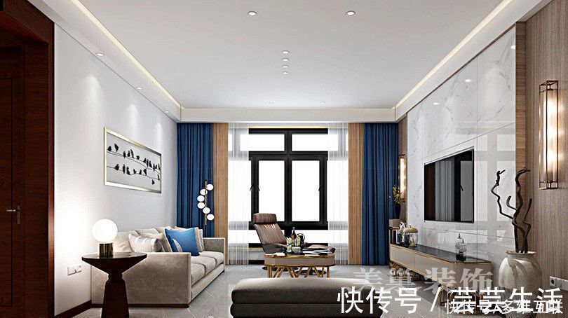 围合状|人生第一套房,170平四居室选择现代风,简约优雅有气质