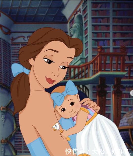 茉莉公主|迪士尼公主和王子的宝宝长什么样?照片曝光后,网友:生了个自己