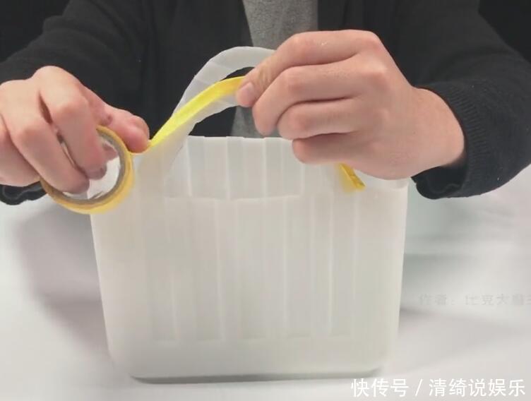 塑料桶|塑料桶这样剪一剪,用来收纳洗漱用品超实用,家家户户都用的到!