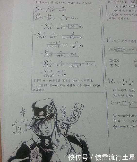 想象力#各国学生的课本涂鸦,杜甫成涂鸦明星,JOJO、巨人也难逃学生魔爪