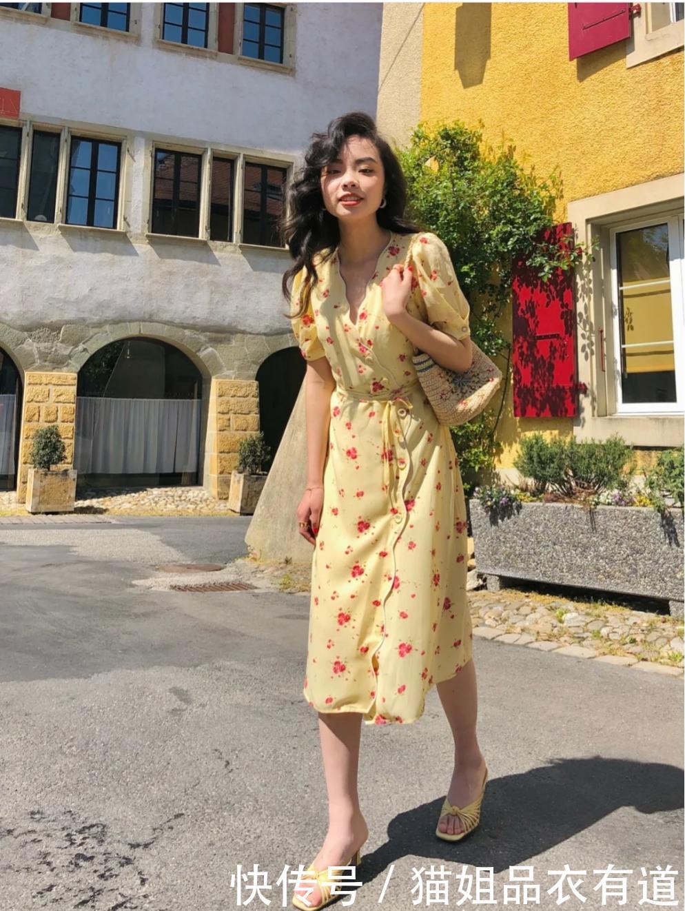碎花裙美成仙|别人穿碎花裙美成仙,而你却穿出“土味”?多半是踩了这3个雷区