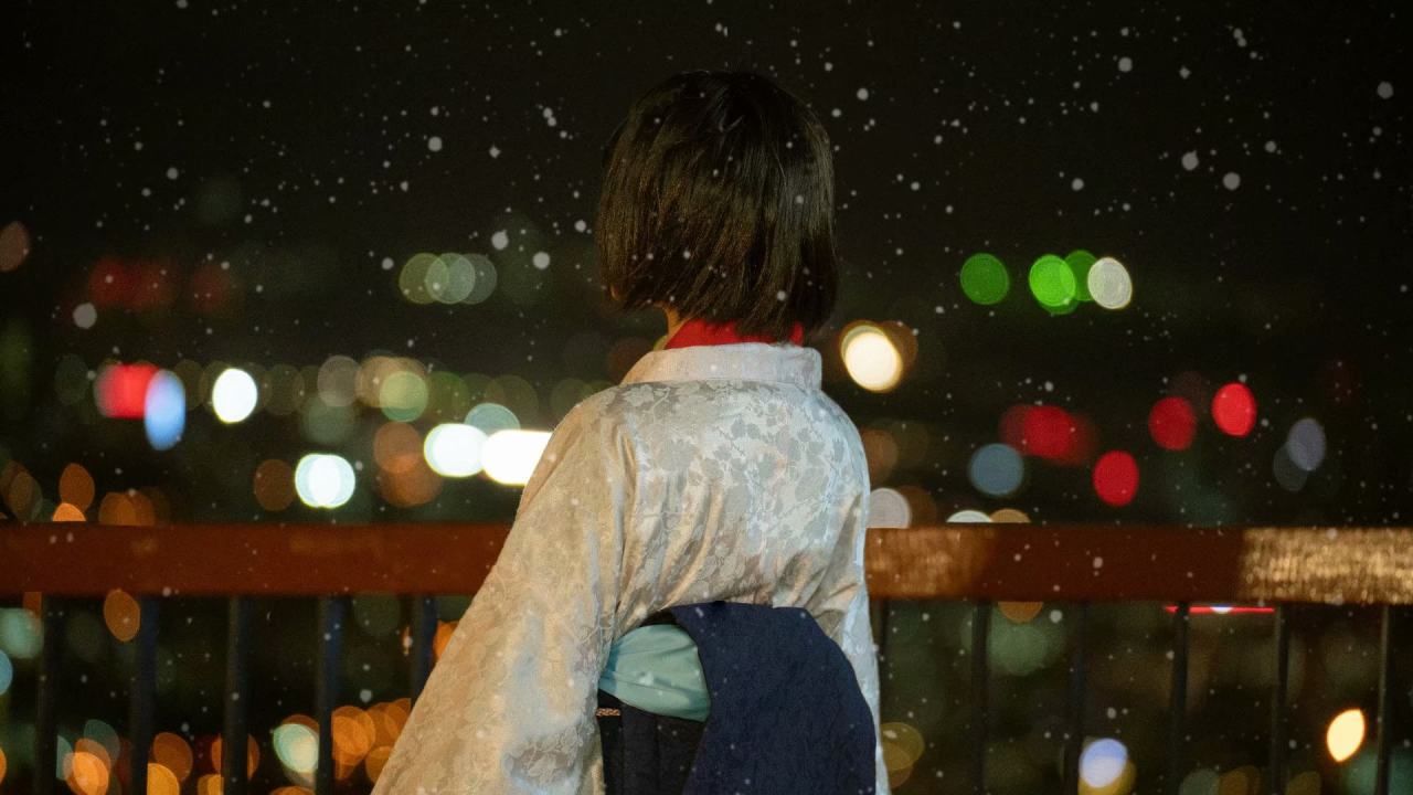 俯瞰|《空の境界》俯瞰风景 両儀式COSPLAY