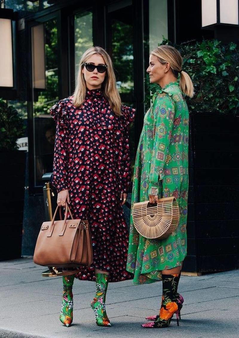  搞定|印花连衣裙+外套，5款造型搞定空调屋穿搭，时髦温度两手抓