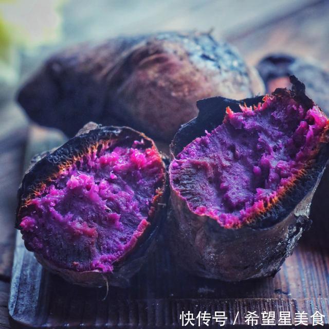紫薯|烤紫薯,好吃到停不下来