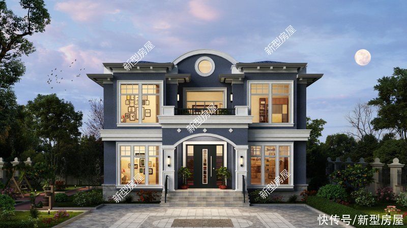 预算|农村两层别墅怎么建才好看?推荐这10套图纸,总有一套适合你