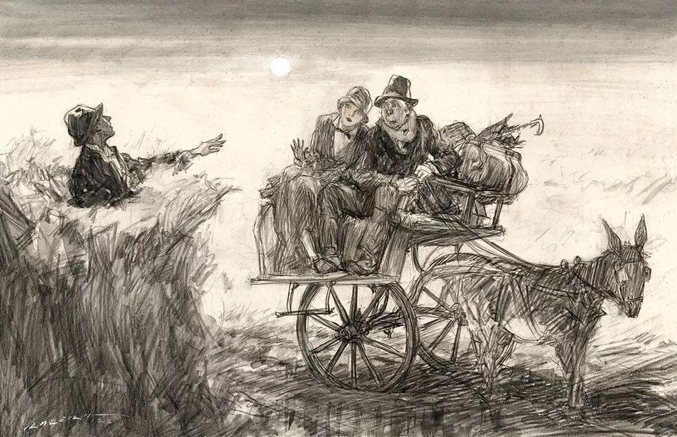 上流社会@美国最伟大的插画家,记录了上流社会的男男女女纸醉金迷的情景