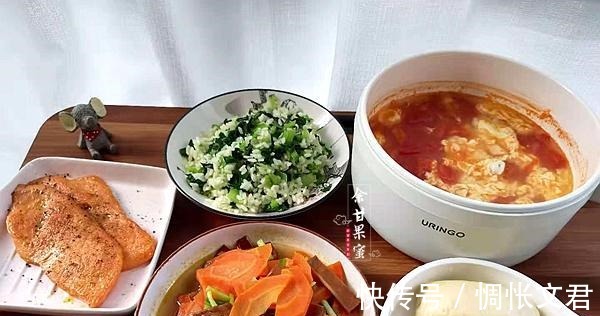 馒头|晒俩人晚餐,简单家常菜,煎煮蒸炒轻松上桌,朋友好聪明