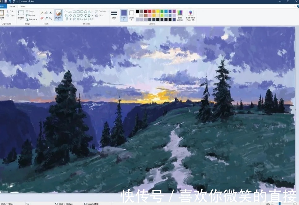 作品#不受绘画工具束缚的神人,画出一幅幅让人目瞪口呆的作品!