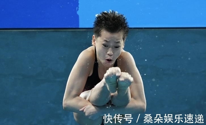 跳水|“奥运冠军”全红婵:偶遇男神陈伟霆后,意外暴露一新技能