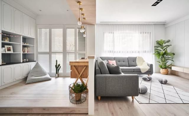 客餐厅|一个好住的家，空间划分很重要！装修前考虑好，渣户型也能变成宝