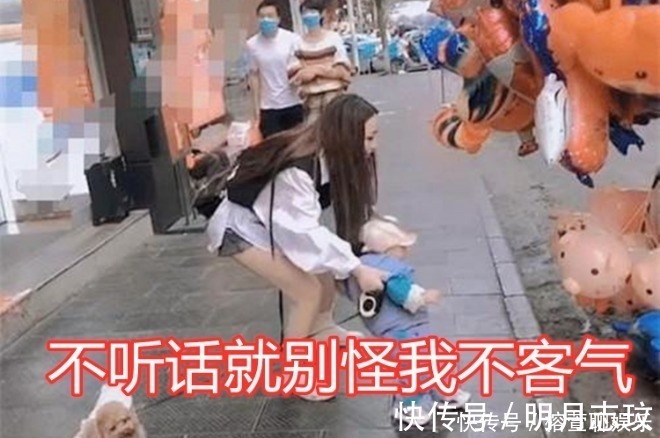 熊孩子|“豪横小姨”走红,单手拎起侄子霸气侧漏,“熊孩子”遇到对手了
