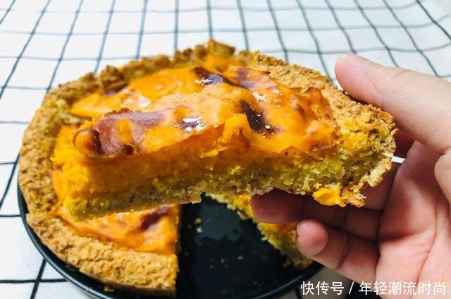 燕麦|南瓜又有新吃法,这种甜品只需简单4步,低脂低糖还吃了不怕长肉