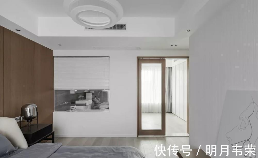 小书房|夫妻的现代简约三居,黑白灰+原木色高雅轻奢,小书房最酷,晒晒