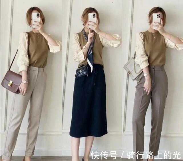 丝巾 今秋“高级棕”怎么穿不单调这些搭配示范,每一套都气质又日常