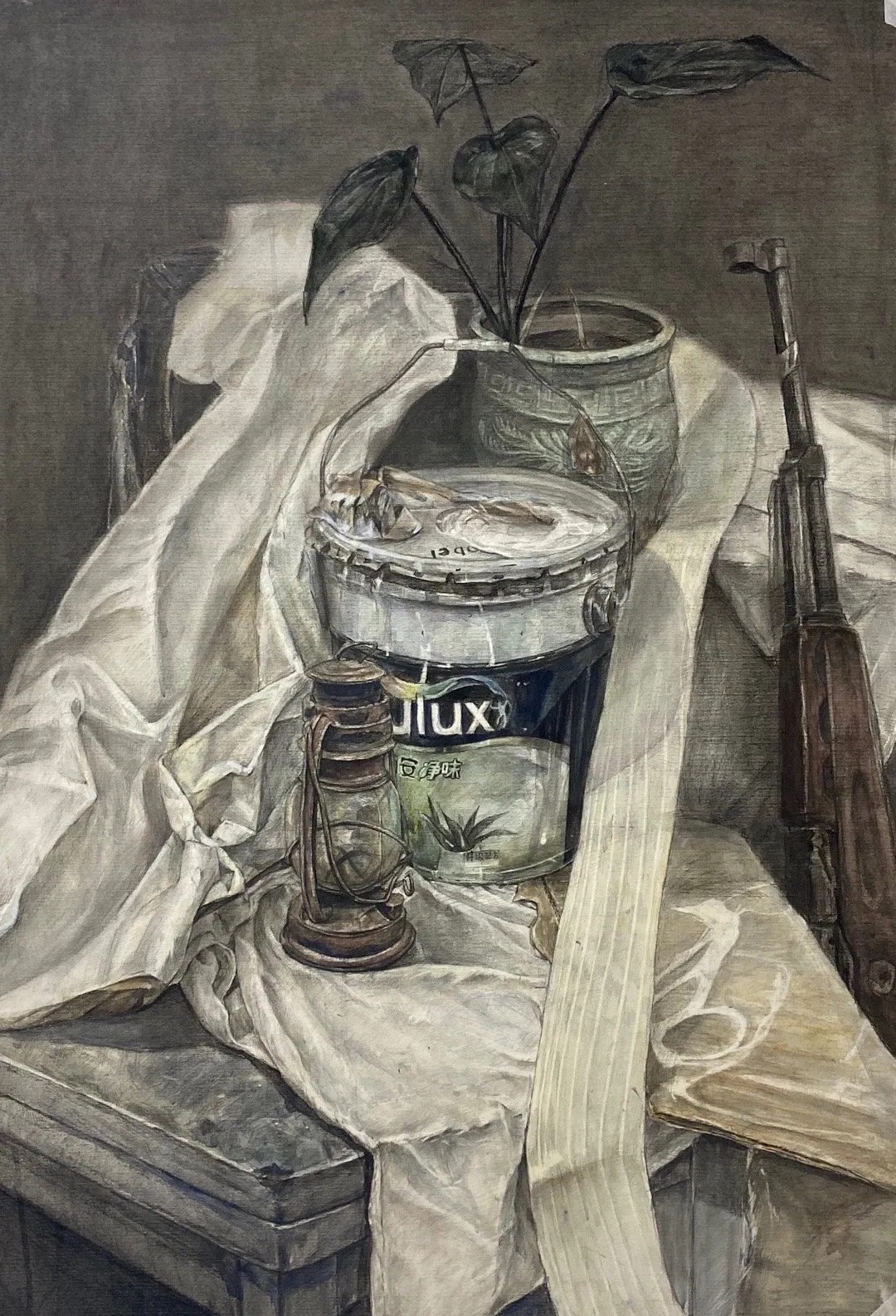 虚实&传说中素描的“虚实变化”,应该就是这样的!