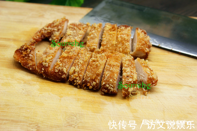 鸡排自己在家做,10元能炸3块,麻辣鲜香,酥脆可口,简单快捷