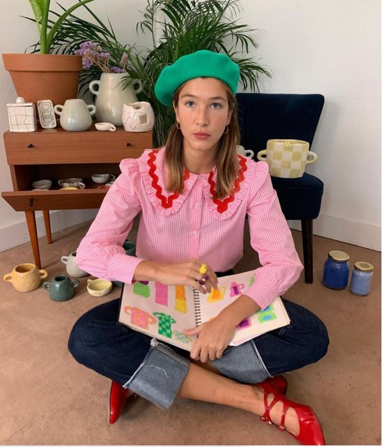 凯特王妃|今日的甜分是软萌的“娃娃领”单品带来的