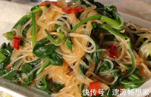 下饭|菠菜不煎不炒，焯个水拌一拌，清新爽口解油腻，下酒下饭都不错