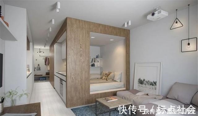 公寓|女孩独居29㎡小户型,一平米都不敢浪费,卧室仅有一张床大小!